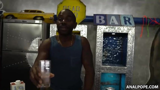 Black fellow is drilling a white nymph nicer than her beau and lovin’ it a bunch