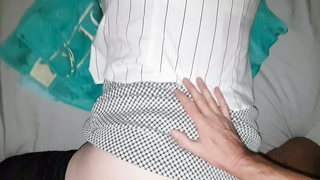 So sexy secutery in nylons 2