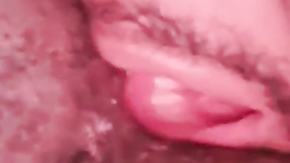 Inhaling vagina tongue humping her culo close up