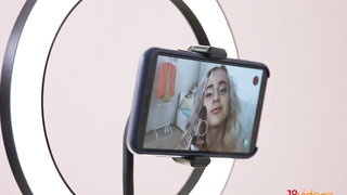 Sluty light-haired stunner with petite funbags, Hanna Rey is getting drilled and blasting like never before