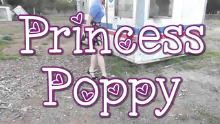 Unexperienced towheaded in a floral mini-skirt, Queen Poppy gave a oral pleasure to her paramour before getting porked