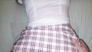 Sexy schoolgirl fucking