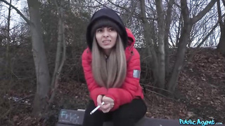 Buxom unexperienced stunner is railing a rock rigid knob in the late afternoon and liking it