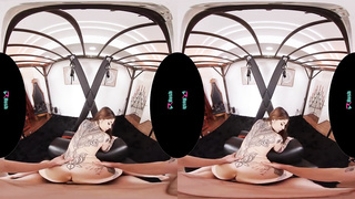 Tatted teenage dark-haired, Lily Glee is always in the mood to have tough fuck-a-thon with her ex