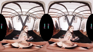 Tatted teenage dark-haired, Lily Glee is always in the mood to have tough fuck-a-thon with her ex