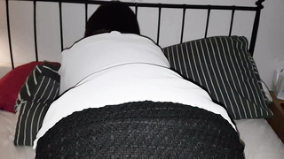 Sexy babe in skirt 3