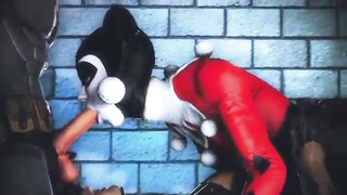 Harley Quinn is regularly making love with various superheroes, because it always senses so fine