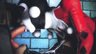 Harley Quinn is regularly making love with various superheroes, because it always senses so fine