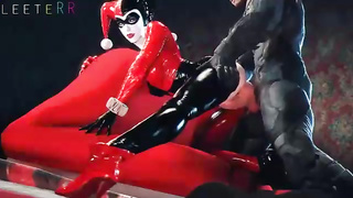 Harley Quinn is regularly making love with various superheroes, because it always senses so fine