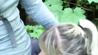 Mase619 Hiking in the cock and found a cougar to bang!