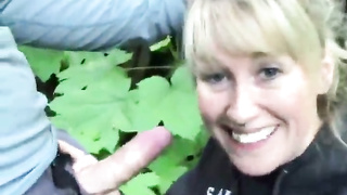 Mase619 Hiking in the cock and found a cougar to bang!