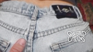 5 foot 7 dreadlock wearing teen with a hairy pussy