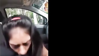 Indian Lady Oral Pleasure In Truck