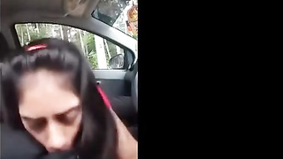Indian Lady Oral Pleasure In Truck