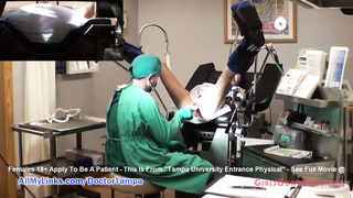Bashful Latina Alexa Chang's Examination Caught On Covert Cameras By Medic Tampa @ GirlsGoneGyno.com - Tampa University Corporal