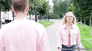 Nikki Hill is a whorey blondie teenage who enjoys to hold her gams elevated high during fuckfest