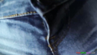 Insatiable black-haired from a local club is getting on all fours on the floor and deep throating a rock firm salami