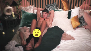 After making out with a killer stud, sultry brown-haired desired to have hookup with him