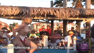 Spring Break Bathing Suit Compete Turns Into Naughty De-Robe Off Pornography Flicks - Tube8