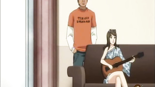 Nasty, toon housewife is getting doublefucked and bellowing from gusto, because it perceives superb