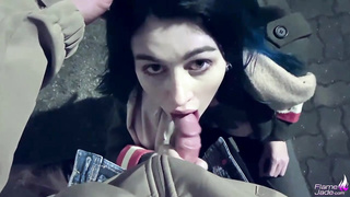 Damsels who like rock rock-hard knobs are getting on all fours on the floor while providing fellatios to their fellows