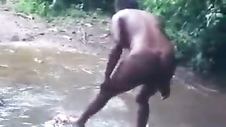 black MLF luving and having joy outdoor