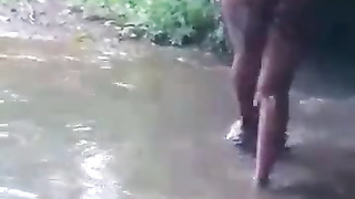 black MLF luving and having joy outdoor