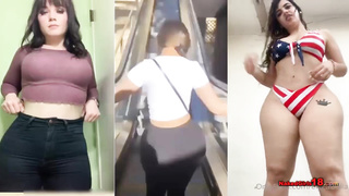 37 Instagram Onlyfans Nymph's Humungous Caboose Unwrapping Compilation