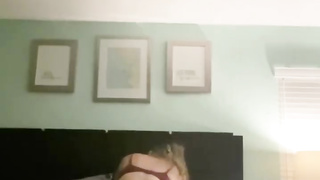 Wifey railing my man rod and spraying on me