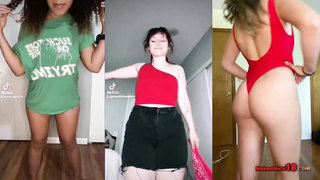 Naked Contest Compilation of 34 Instagram Onlyfans Dolls in Split Screen