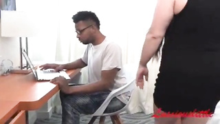 Sugary distracts Don Prince from his work for a rock-hard boink instead