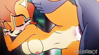 Sally being screwed in cooch Sonic The Hedgehog