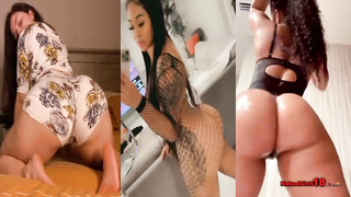 17 Twerk And Clapping Showcase From Spectacular Femmes With Large Butt