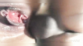 Black gal is bellowing while having buttfuck orgy with a boy whose shaft is thick