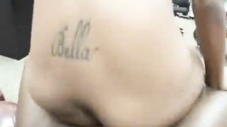 Black sweetie meets Monstrous Black Hit - she's live on  i.spyoncams.com