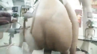 Black sweetie meets Monstrous Black Hit - she's live on  i.spyoncams.com