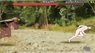 Big-Chested Amazon chick despairingly wants to have fuck-fest with a white fellow, until she ejaculates