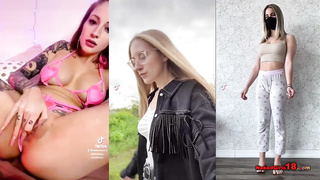Bare Contest Compilation of twenty one Instagram Onlyfans Ladies in Split Screen