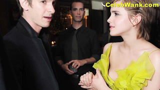 Emma Watson Sexiest Celeb Gams plus Upskirts and Nipple Slides
