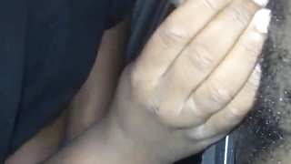 Teenie creeps outside to blow boner