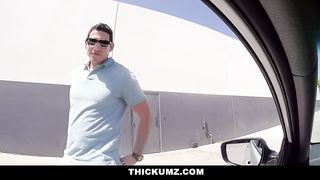 Thickumz - nearly Caught! Dirty Dancing in Public with Abella Danger