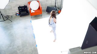 Shoot turns into sex session 2