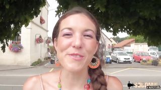 Margot enjoys to do nasty stuff like blowing a yam-sized, dark-hued manmeat in the woods