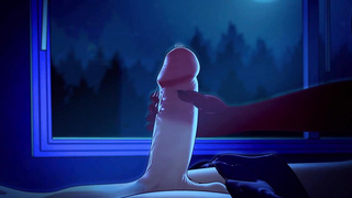 Meru is toon redskin honey who enjoys to slink up to a drowsy boy and pummels him