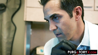 Angela White always heads to drill Donnie in his dentist office, it senses so crazy doing it