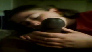 Selena is white sex addict who is highly active in tonguing and jacking stiff mushroom- head black spunk-pump