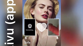 Showcasing my man-meat to girls on flick talk