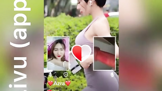 Showcasing my man-meat to girls on flick talk