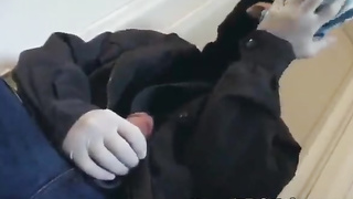 Ebony female poked by burglar