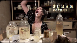 Sindy is sharing a rock rock-hard cock with Brittany and Anna, while no one is seeing them